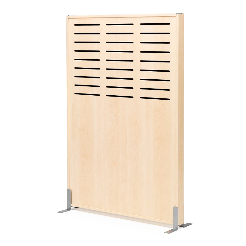 Akustický paraván DUO, 1000 x 1500 mm, breza / breza