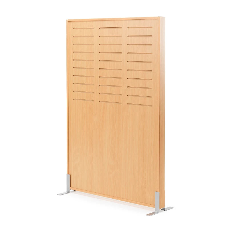 Akustický paraván DUO, 1000 x 1500 mm, buk / buk