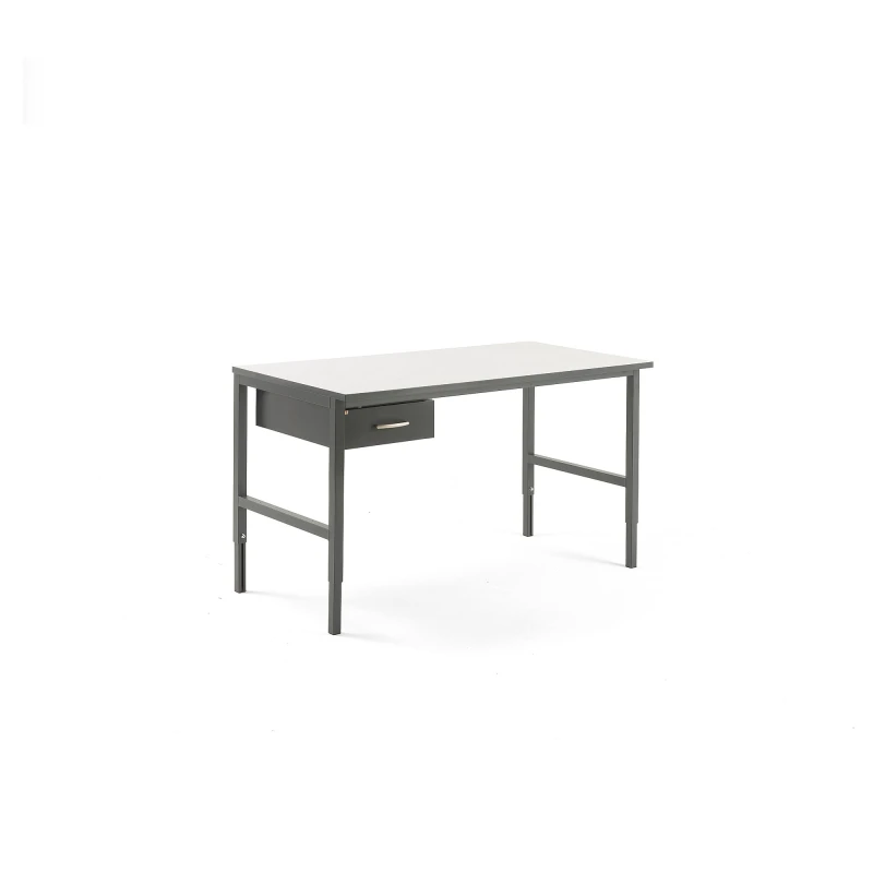 Dielenský stôl Cargo, 1600x750 mm, 1 zásuvka