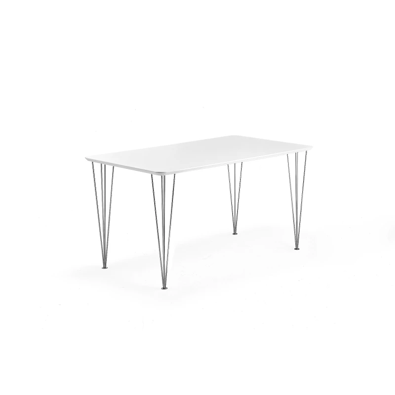 Jedálenský stôl ZADIE, s HPL povrchom Š 1400 x H 800 x V 735 mmm, biela