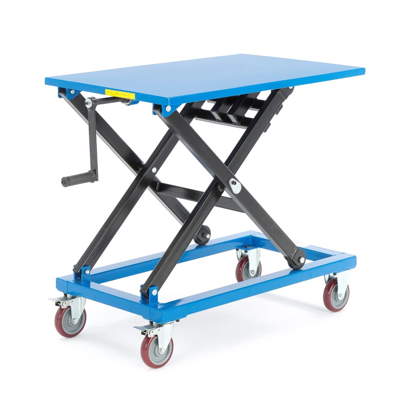 Manuálny zdvihací stôl LASER, nosnosť 300 kg, výška 440-1000 mm