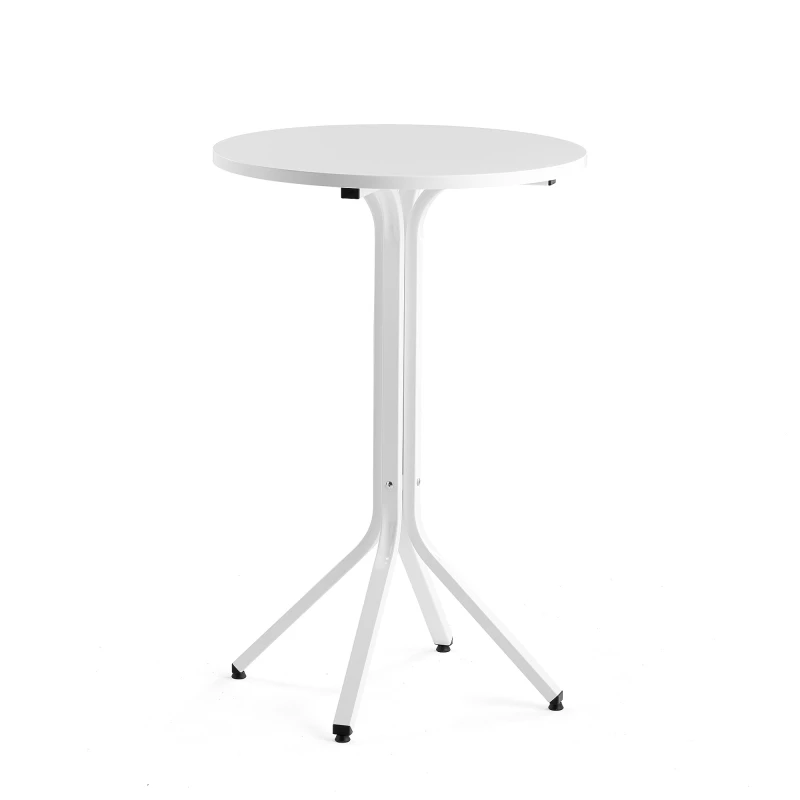 Stôl VARIOUS, Ø700x1050 mm, biela, biela