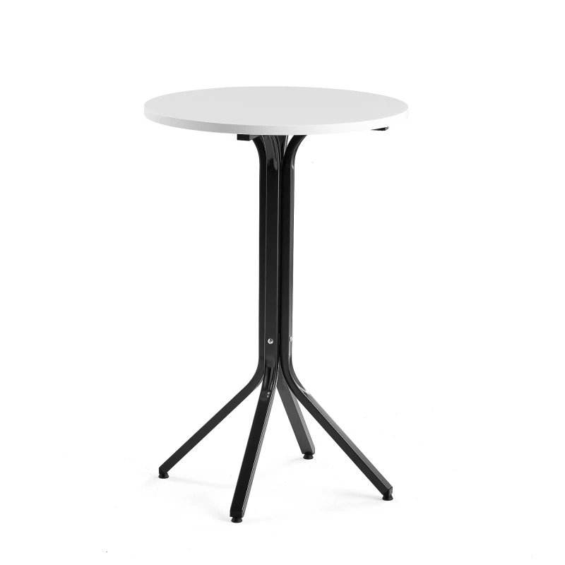 Stôl VARIOUS, Ø700x1050 mm, čierna, biela